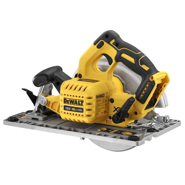 Пила дискова акумуляторна безщіткова DeWALT DCS572NT, фото , зображення 3 | SNABZHENIE.com.ua Пила дискова акумуляторна безщіткова DeWALT DCS572NT, фото , зображення 3 | SNABZHENIE.com.ua