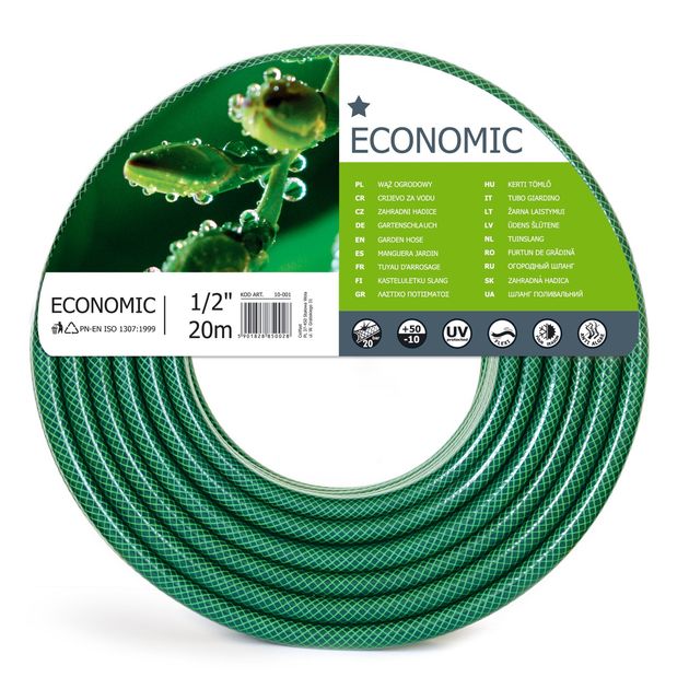 Садовый шланг CELLFAST ECONOMIC 1/2'' 20 м (10-001), фото  | SNABZHENIE.com.ua