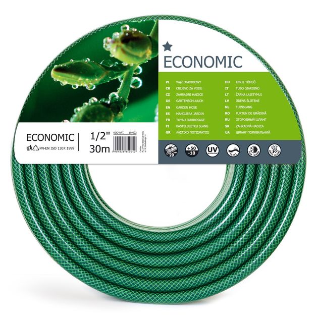 Садовый шланг CELLFAST ECONOMIC 1/2'' 30 м (10-002), фото  | SNABZHENIE.com.ua