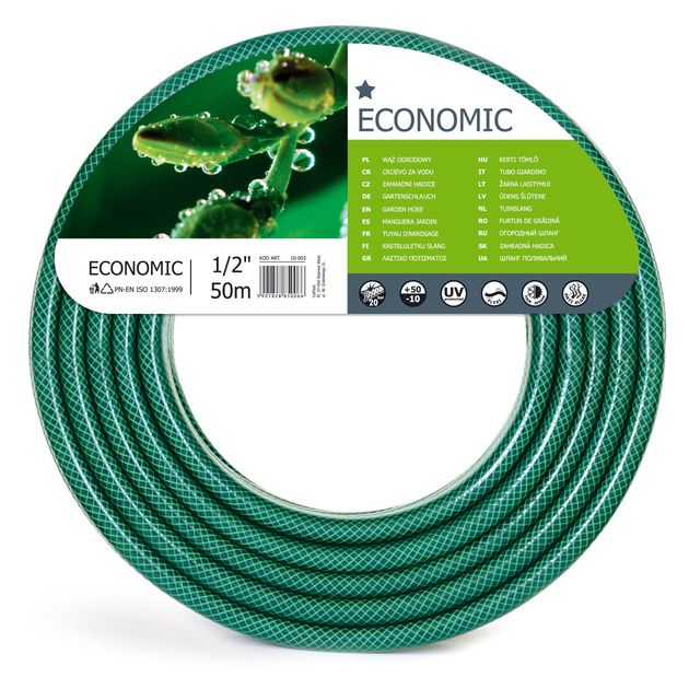 Садовый шланг ECONOMIC 1/2" 50 м CELLFAST, фото  | SNABZHENIE.com.ua