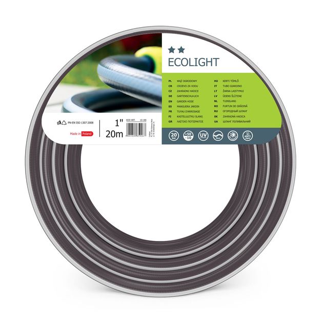 Садовый шланг ECOLIGHT 1'' 20 м CELLFAST, фото  | SNABZHENIE.com.ua