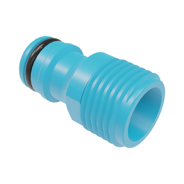 Адаптер BASIC 1/2'' CELLFAST (51-230H) с внешней нарезкой, фото  | SNABZHENIE.com.ua