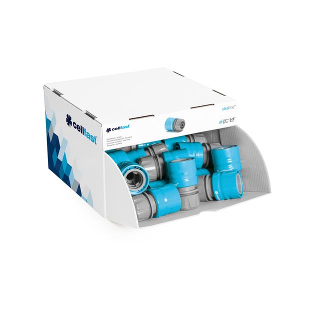 Коннектор IDEAL 1/2''-5/8'' CELLFAST (51-630), фото  | SNABZHENIE.com.ua