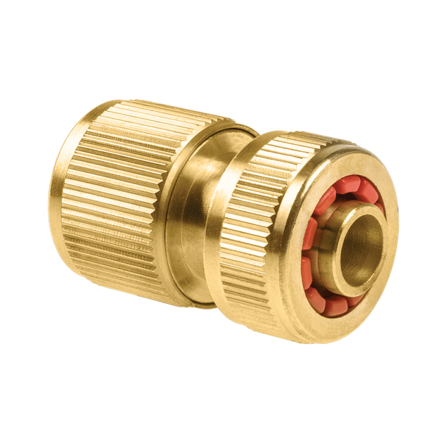 Коннектор BRASS - стоп 1/2'' латунь CELLFAST (52-820), фото  | SNABZHENIE.com.ua