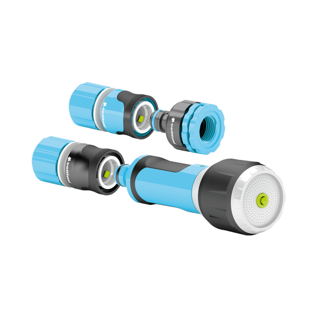 Комплект ERGO с многофункциональным оросителем 1/2''-5/8'' CELLFAST, фото  | SNABZHENIE.com.ua