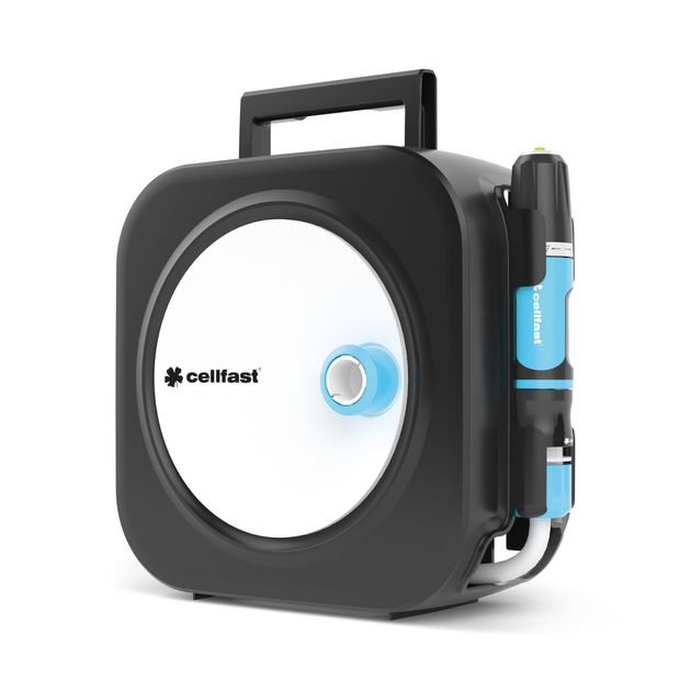 Катушка для шланга CELLFAST ERGO XS 12 м, 3/8 (55-400), фото  | SNABZHENIE.com.ua