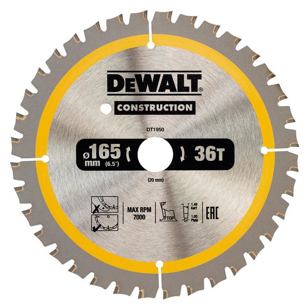 Диск пильний DeWALT DT1950, фото  | SNABZHENIE.com.ua
