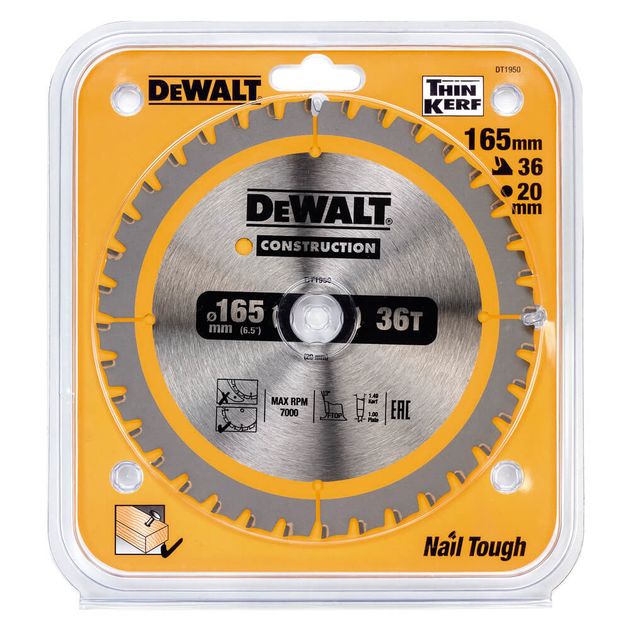 Диск пильний DeWALT DT1950, фото , зображення 2 | SNABZHENIE.com.ua