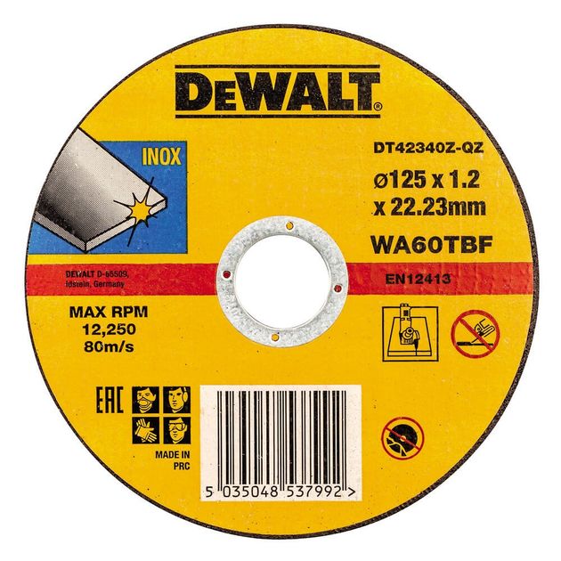 Отрезной круг DeWALT DT42340Z (DT42340Z), фото  | SNABZHENIE.com.ua