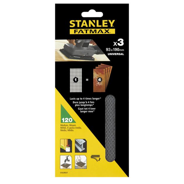 Сітка шліфувальна STANLEY STA39037, фото , зображення 2 | SNABZHENIE.com.ua Сітка шліфувальна STANLEY STA39037, фото , зображення 2 | SNABZHENIE.com.ua