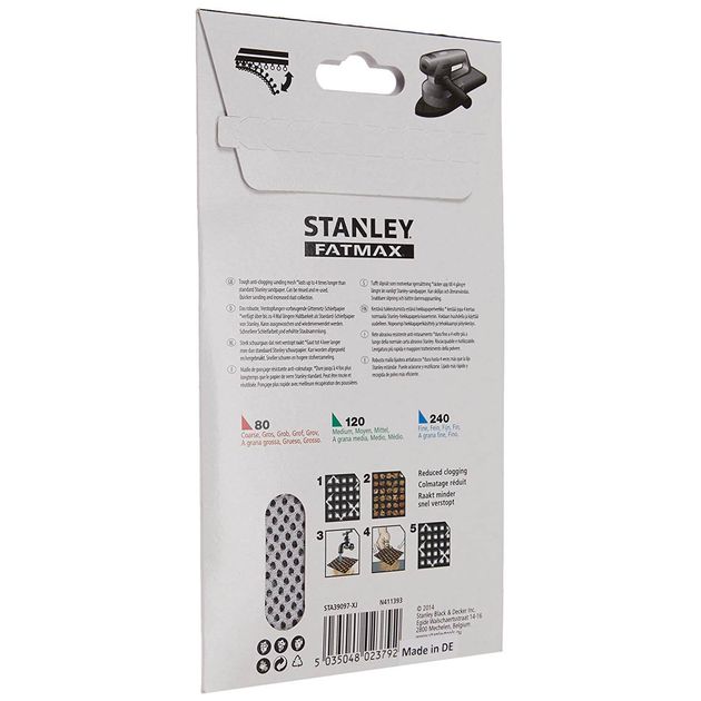 Сітка шліфувальна STANLEY STA39097, фото , зображення 2 | SNABZHENIE.com.ua Сітка шліфувальна STANLEY STA39097, фото , зображення 2 | SNABZHENIE.com.ua
