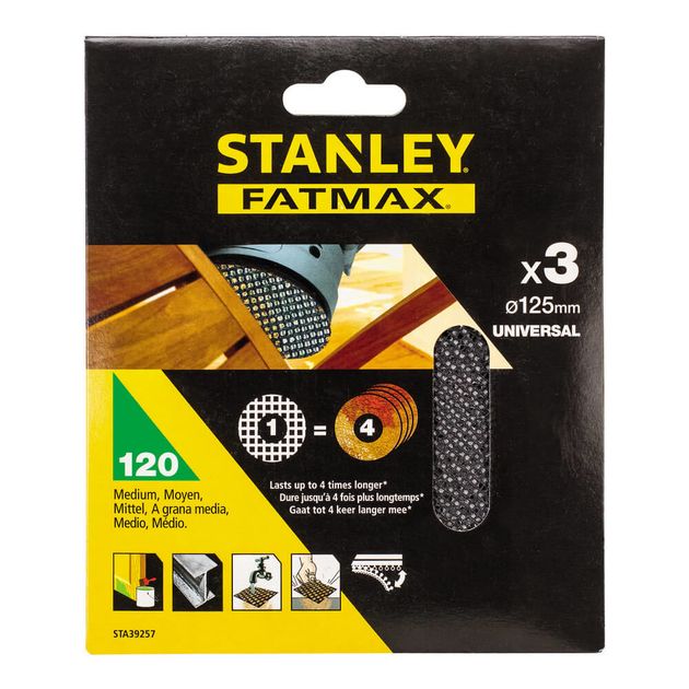 Сітка шліфувальна STANLEY STA39257, фото , зображення 2 | SNABZHENIE.com.ua Сітка шліфувальна STANLEY STA39257, фото , зображення 2 | SNABZHENIE.com.ua