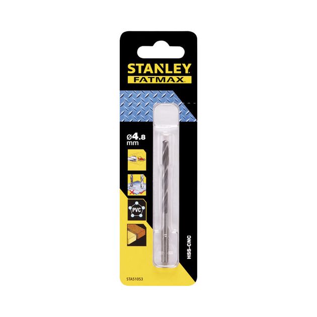 Свердло по металлу STANLEY STA51053, фото , зображення 2 | SNABZHENIE.com.ua Свердло по металлу STANLEY STA51053, фото , зображення 2 | SNABZHENIE.com.ua