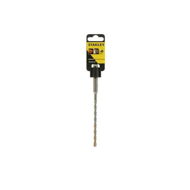 Бур SDS-Plus 6х100х160мм, 1шт. STANLEY STA54032, фото , зображення 2 | SNABZHENIE.com.ua Бур SDS-Plus 6х100х160мм, 1шт. STANLEY STA54032, фото , зображення 2 | SNABZHENIE.com.ua