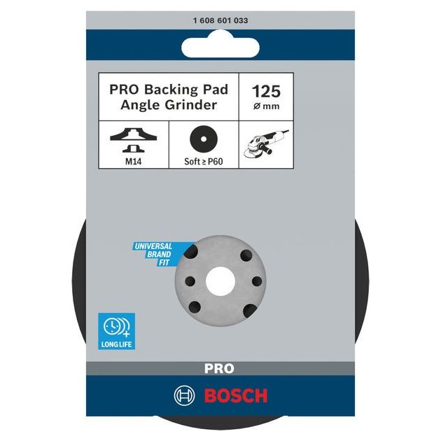 Шлифплатформа 125мм с гайкой для УШМ BOSCH (1608601033), фото  | SNABZHENIE.com.ua