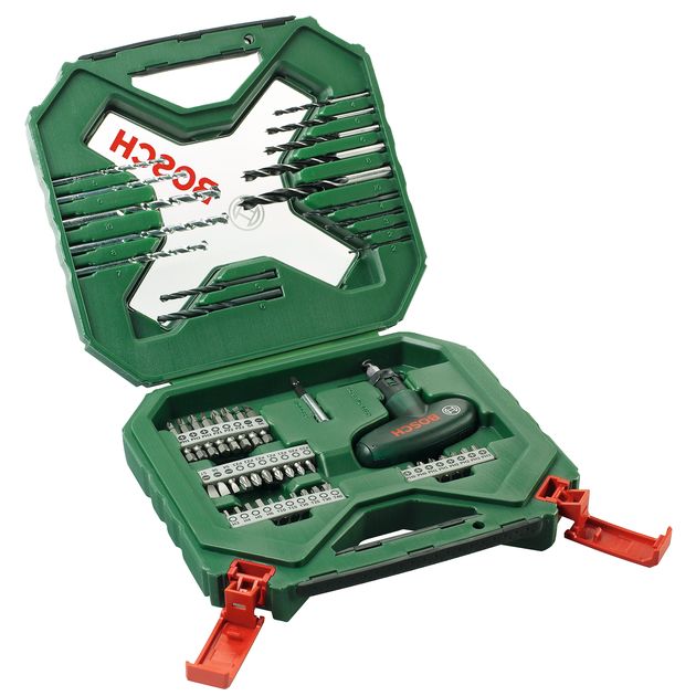 Набор принадлежностей BOSCH X-LINE-54 NEW GENERATION, 54 предмета, фото  | SNABZHENIE.com.ua