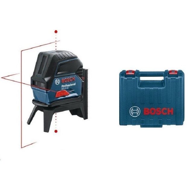 Лазерный нивелир Bosch GCL 2-15 с RM1, BM3, кейс, фото  | SNABZHENIE.com.ua