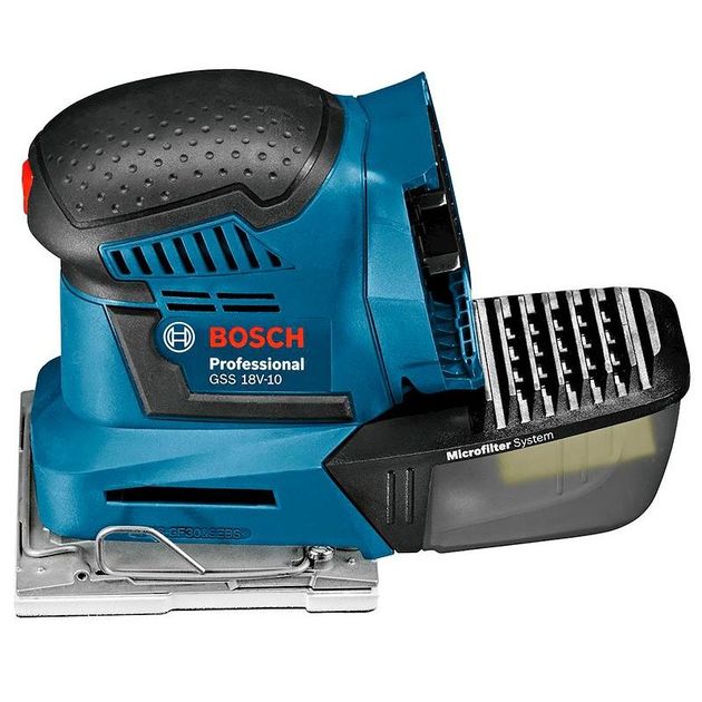 Виброшлифмашина Li-ion 18 В GSS 18V-10 BOSCH, фото  | SNABZHENIE.com.ua