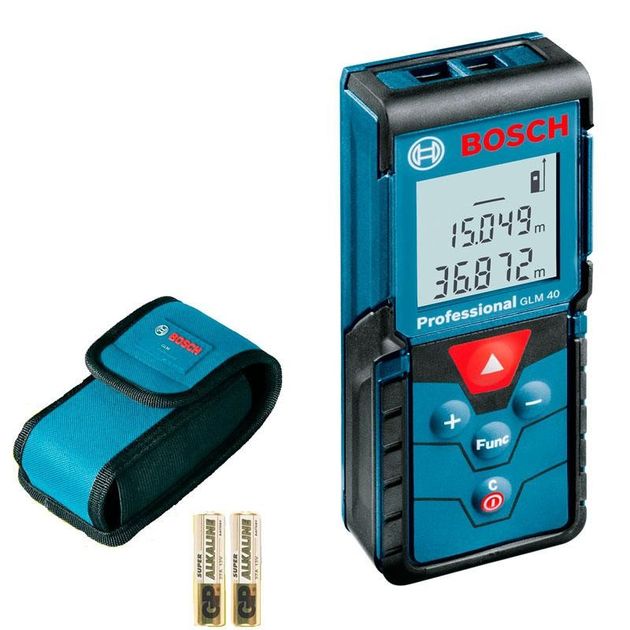 Лазерный дальномер GLM 40 BOSCH (0601072900), фото , изображение 3 | SNABZHENIE.com.ua Лазерный дальномер GLM 40 BOSCH (0601072900), фото , изображение 3 | SNABZHENIE.com.ua