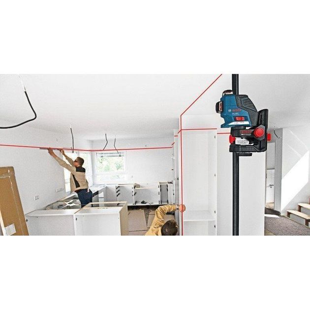 Лазерный нивелир BOSCH GLL 3-80 C (AA) с вкладкой для L-Boxx, фото , изображение 3 | SNABZHENIE.com.ua