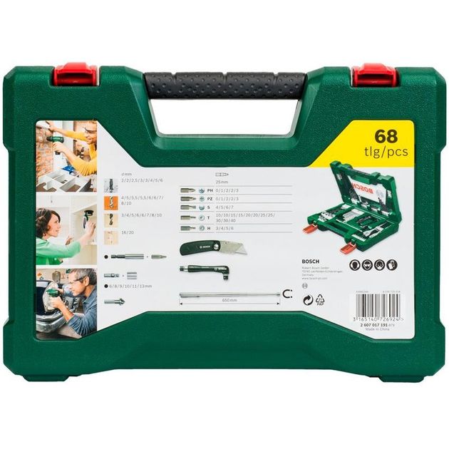 Набор принадлежностей V-Line-68 BOSCH (2607017191), фото , изображение 4 | SNABZHENIE.com.ua