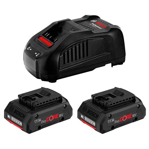 Набор Li-Ion батарей 4.0Ah и ЗУ 2x ProCORE18V BOSCH (1600A016GF), фото  | SNABZHENIE.com.ua