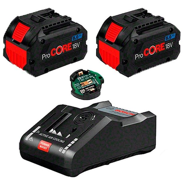 Базовый комплект 2x ProCORE18V 8.0 Ач + GAL 18V-160 C BOSCH, фото  | SNABZHENIE.com.ua