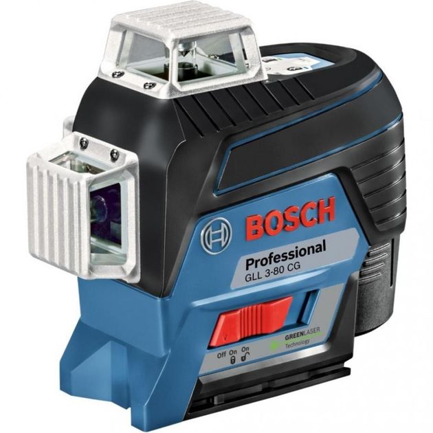 Лазерный нивелир BOSCH GLL 3-80 CG (12 V) с BM 1 и L-Boxx, фото  | SNABZHENIE.com.ua