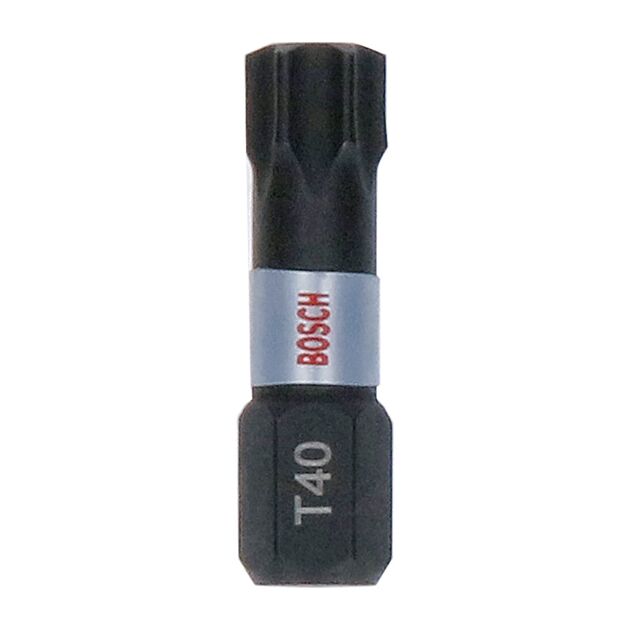 Бита T40 x 25 мм Impact Control TicTac, 25 шт, BOSCH, фото  | SNABZHENIE.com.ua
