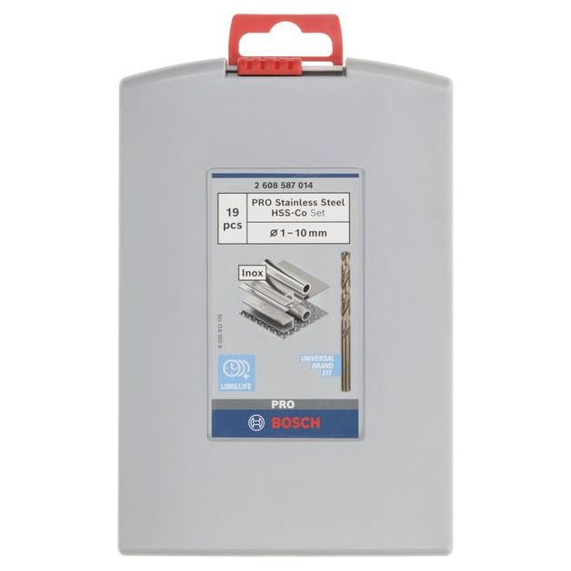 Набір свердл по металу HSS-Co 19 шт ProBox D1-10 BOSCH (2608587014), фото  | SNABZHENIE.com.ua