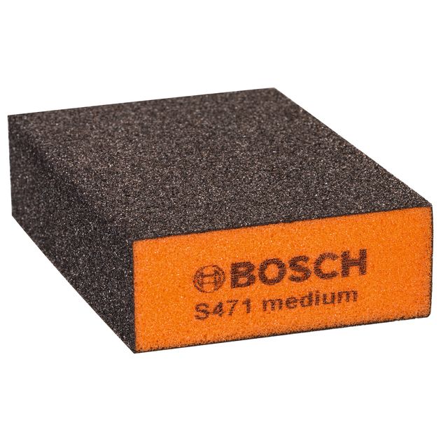 Губка 69x97x26мм Best for Flat and Edge Medium BOSCH, фото  | SNABZHENIE.com.ua