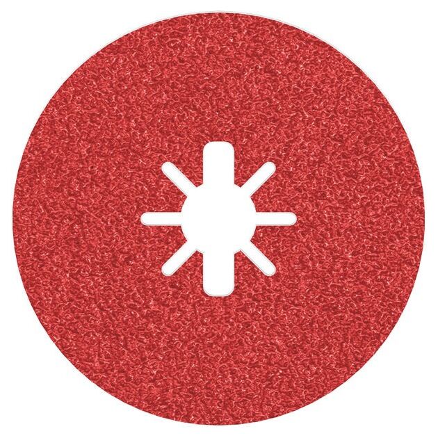 Шлифкруг фибровый 125 мм G36 X-LOCK R780 для металла BOSCH, фото  | SNABZHENIE.com.ua