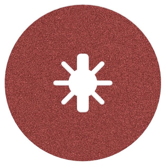 Шлифкруг фибровый Bosch 125 мм G80 X-LOCK R780 для металла и Inox, фото  | SNABZHENIE.com.ua