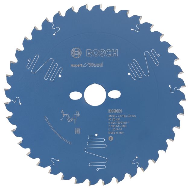 Пильный диск Expert for Wood 250 x 30 x 2.4/1.8 x 40T BOSCH, фото  | SNABZHENIE.com.ua
