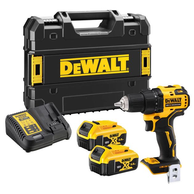 Аккумуляторная бесщёточная дрель-шуруповёрт DeWALT DCD708P2T, фото  | SNABZHENIE.com.ua