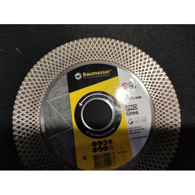 Фреза дисковая 125 x 2,0 x 8/20 x 22,23 BAUMESSER PRO Gres, фото , изображение 13 | SNABZHENIE.com.ua Фреза дисковая 125 x 2,0 x 8/20 x 22,23 BAUMESSER PRO Gres, фото , изображение 13 | SNABZHENIE.com.ua