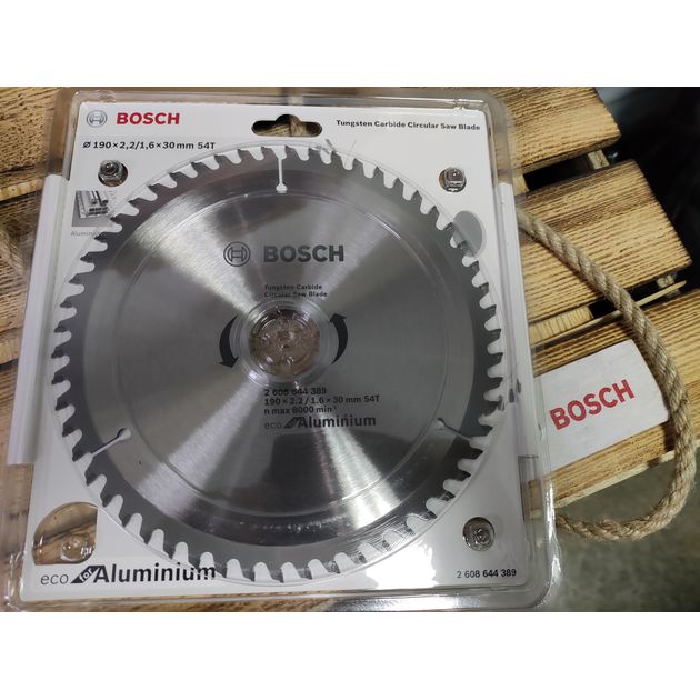 Пильный диск 190 x 20 мм, 54 T по алюминию BOSCH ECO Aluminium, фото , изображение 11 | SNABZHENIE.com.ua Пильный диск 190 x 20 мм, 54 T по алюминию BOSCH ECO Aluminium, фото , изображение 11 | SNABZHENIE.com.ua