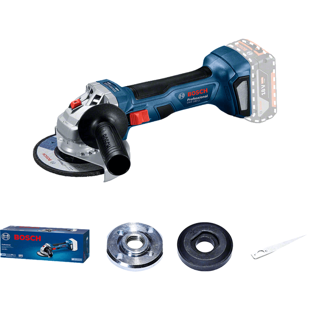 Угловая шлифмашина Bosch GWS 180-LI 18 В, Li-ion, фото  | SNABZHENIE.com.ua