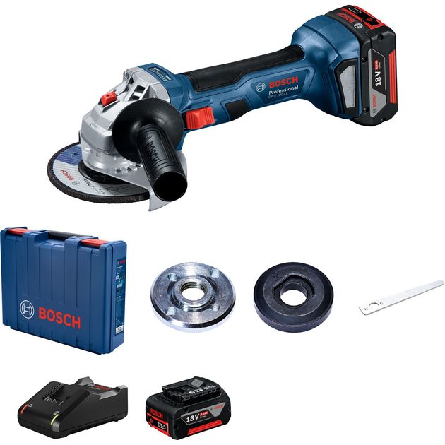 Угловая шлифмашина Bosch GWS 180-LI 18 В, Li-ion, фото , изображение 2 | SNABZHENIE.com.ua Угловая шлифмашина Bosch GWS 180-LI 18 В, Li-ion, фото , изображение 2 | SNABZHENIE.com.ua