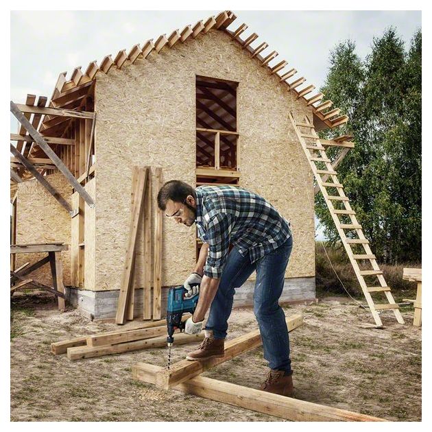 Перфоратор аккумуляторный Li-Ion 18 В GBH 180-LI BOSCH (0611911120), фото , изображение 14 | SNABZHENIE.com.ua Перфоратор аккумуляторный Li-Ion 18 В GBH 180-LI BOSCH (0611911120), фото , изображение 14 | SNABZHENIE.com.ua