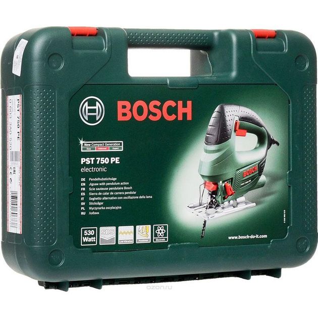 Лобзик Bosch PST 750 PE (06033A0520), фото , зображення 2 | SNABZHENIE.com.ua