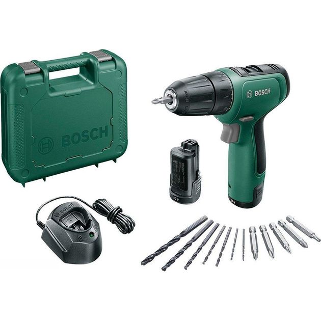 Дрель-шуруповерт Li-Ion 12 В EasyDrill 1200 (2 акум.) BOSCH, фото  | SNABZHENIE.com.ua