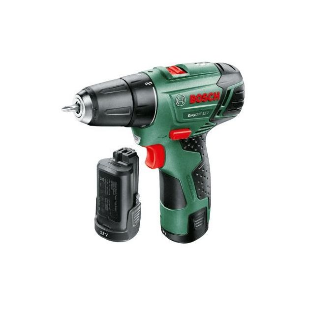 Дрель-шуруповерт Li-Ion 12 В EasyDrill 12-2 (2 акк.) BOSCH, фото  | SNABZHENIE.com.ua