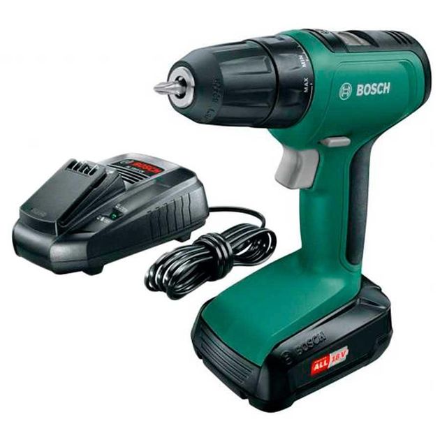 Дрель-шуруповерт BOSCH Li-Ion 18 В UniversalDrill18 (1 акк), фото  | SNABZHENIE.com.ua