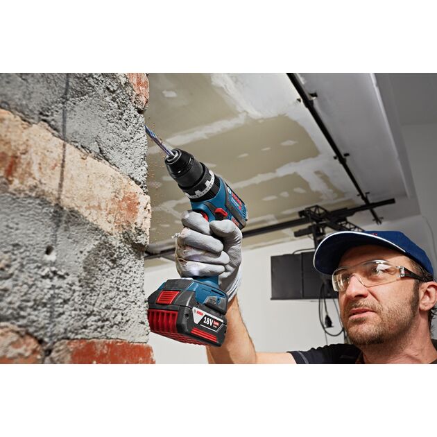 Дрель-шуруповерт ударная Li-Ion 18 В BOSCH GSB 18V-60 C, фото , изображение 4 | SNABZHENIE.com.ua