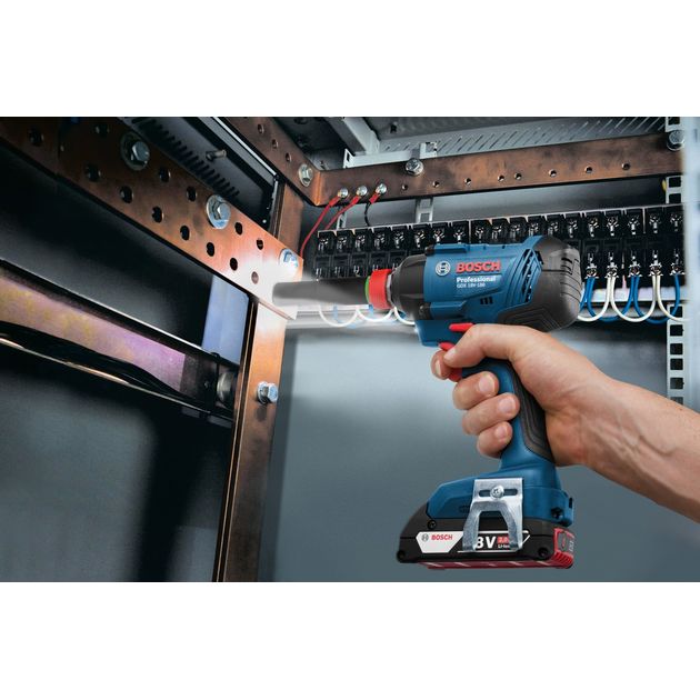 Ударный гайковерт BOSCH GSR 180 LI + GDX 180 LI, 18 В, Li-Ion, фото , изображение 3 | SNABZHENIE.com.ua
