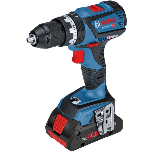 Дрель-шуруповерт ударна Li-Ion 18 В GSB 18V-60 C BOSCH (06019G2100), фото  | SNABZHENIE.com.ua