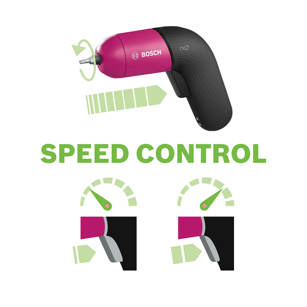 Дрель-шуруповерт Bosch IXO VI 3,6 В Li-Ion (06039C7022), фото , изображение 2 | SNABZHENIE.com.ua Дрель-шуруповерт Bosch IXO VI 3,6 В Li-Ion (06039C7022), фото , изображение 2 | SNABZHENIE.com.ua