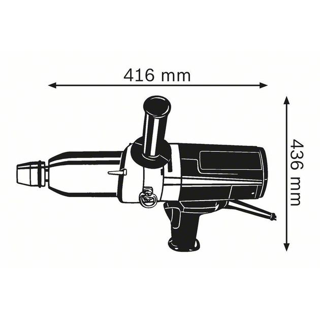 Импульсный гайковерт GDS 24 BOSCH (0601434108), фото , изображение 2 | SNABZHENIE.com.ua