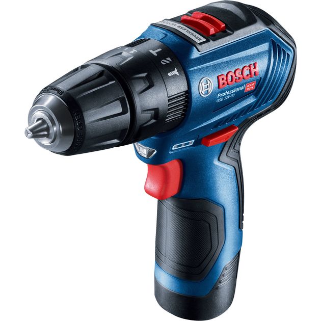 Ударная дрель-шуруповерт Li-Ion 12 В GSB 12V-30 BOSCH, фото  | SNABZHENIE.com.ua